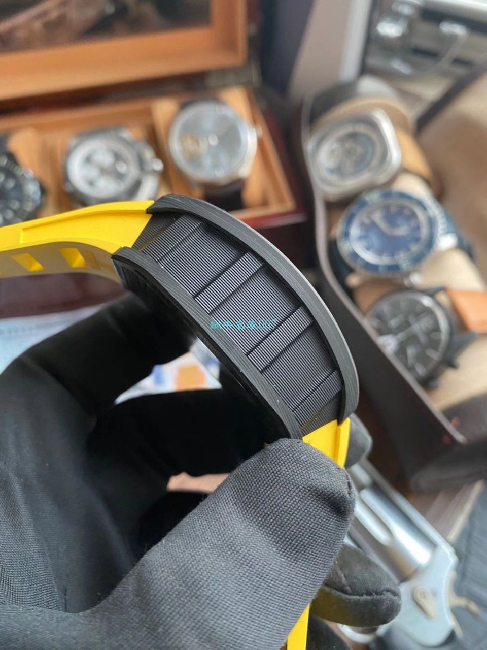 KV Factory  RICHARD MILLE RM011 Yellow Storm黄色风暴 Perfect  Replica Copy  Watches  / KVRM011Yellow Storm