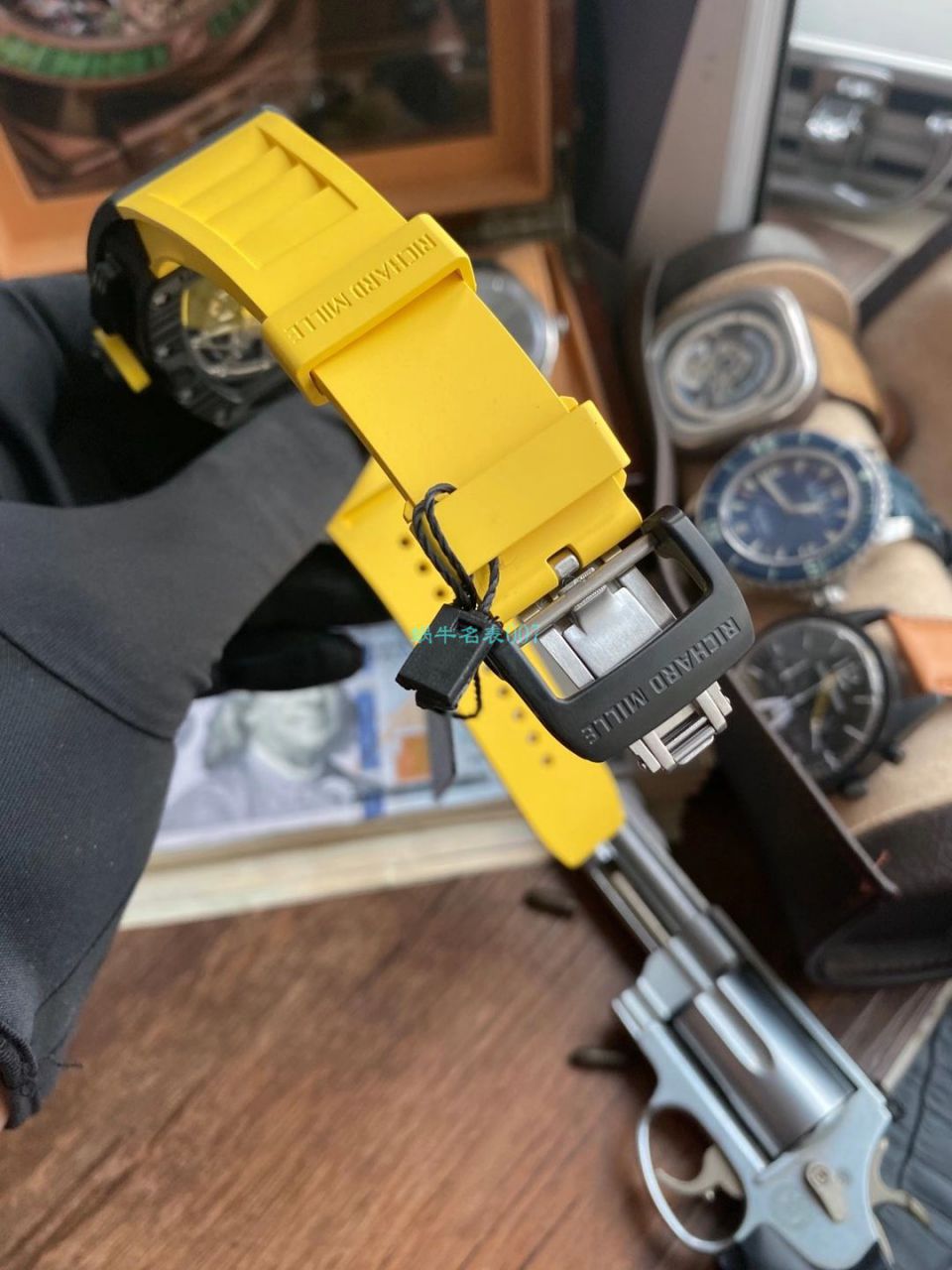 KV Factory  RICHARD MILLE RM011 Yellow Storm黄色风暴 Perfect  Replica Copy  Watches  / KVRM011Yellow Storm