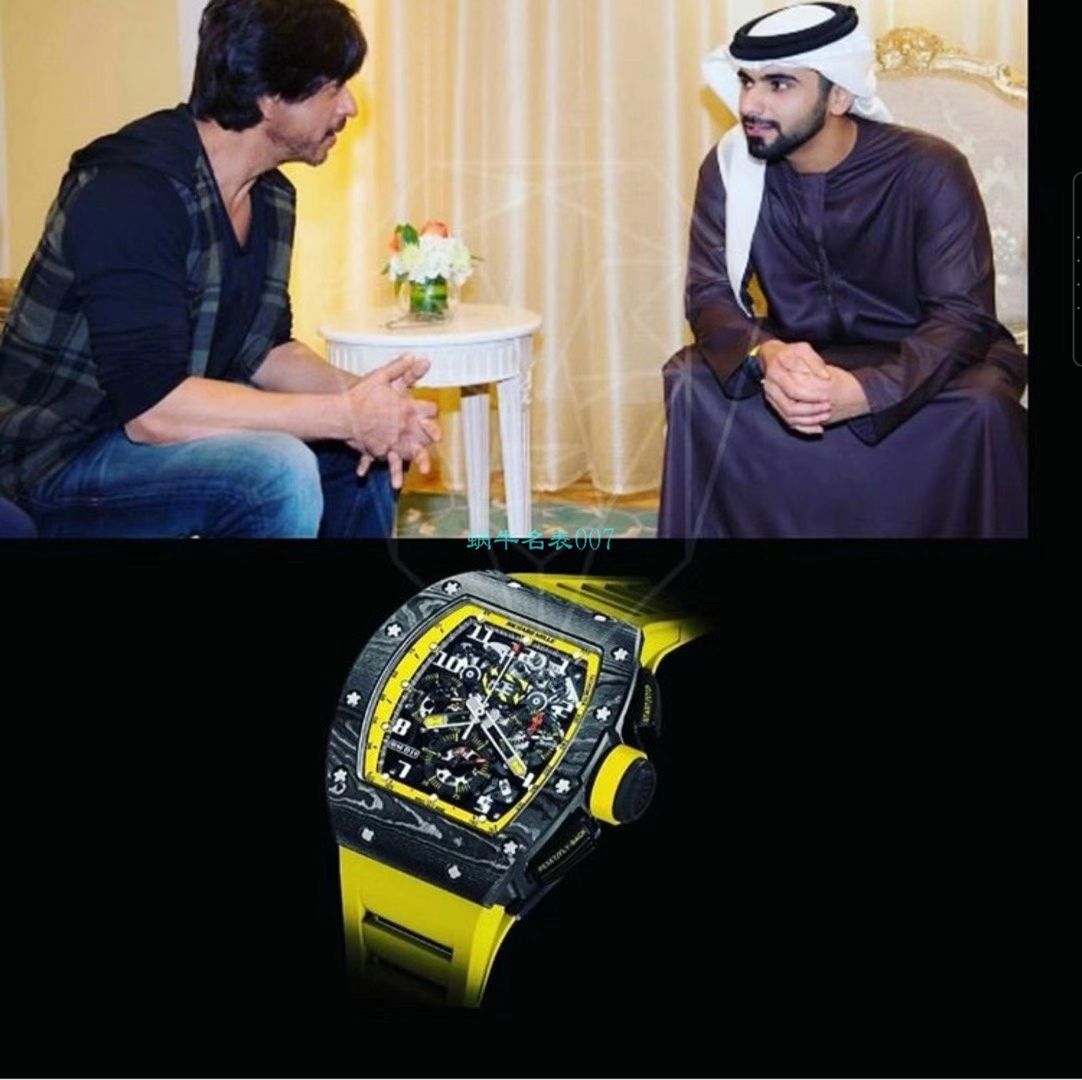 KV Factory  RICHARD MILLE RM011 Yellow Storm黄色风暴 Perfect  Replica Copy  Watches  / KVRM011Yellow Storm