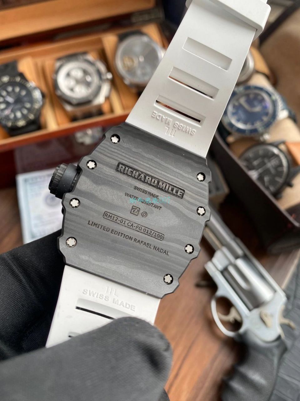 KV Factory  RICHARD MILLE RM 12-01 Tourbillon Limited Editions  High quality  Replica 限量 Tourbillon  Watches  / KVRM 12-01