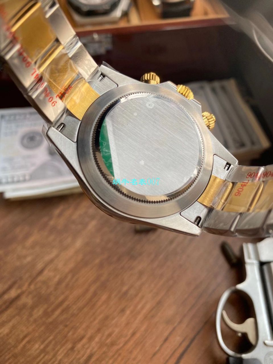 最强间金 Rolex  Ditongna N Factory 4130 Ditongna  copy customized 版 Replica Copy m116503-0007 wrist watches  / R702