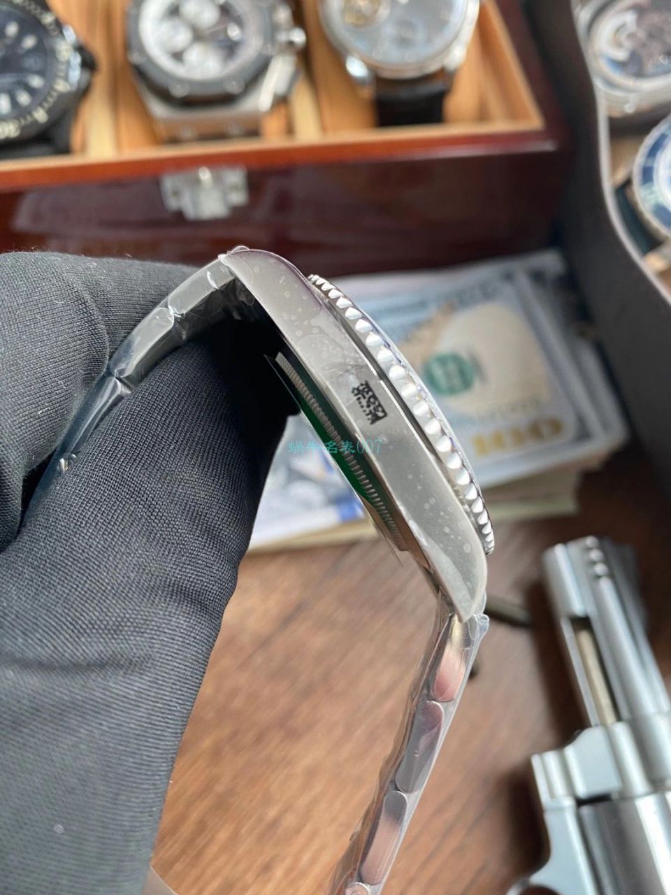 【 Video analysis 】 Rolex T钻奢华版 GMT MASTER GMT top  Replica Watches  / R703