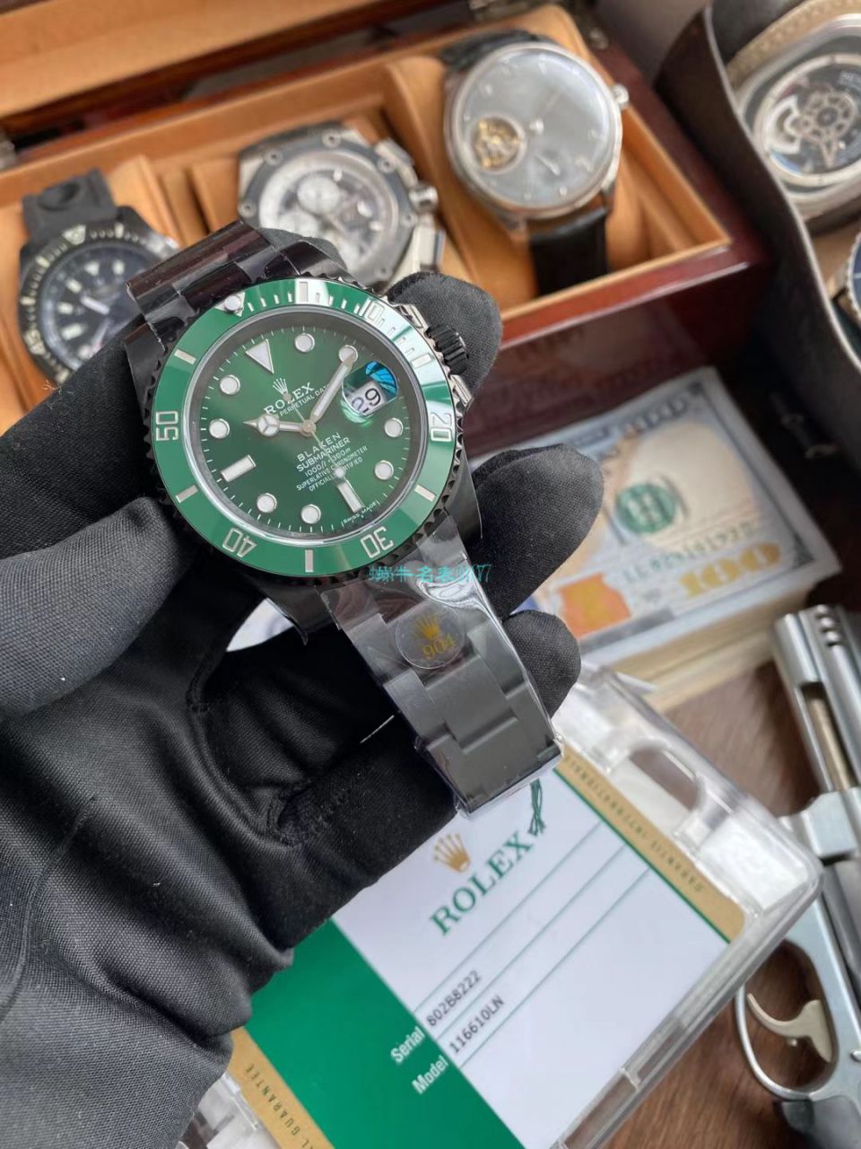 V6Factory2020年跨年力作～ Rolex BLAKEN 改装 copy customized  Submariner  Watches  / R707