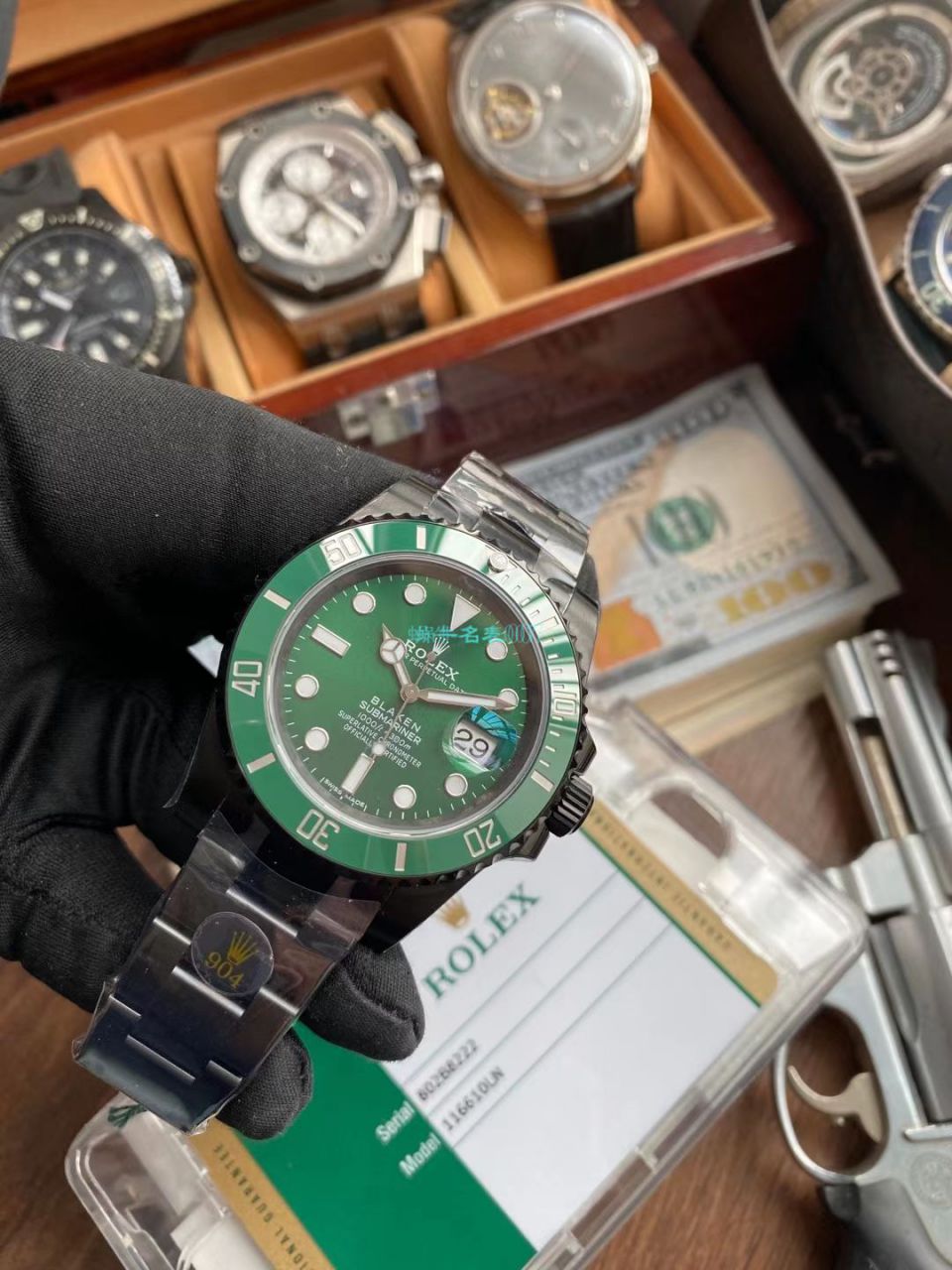 V6Factory2020年跨年力作～ Rolex BLAKEN 改装 copy customized  Submariner  Watches  / R707