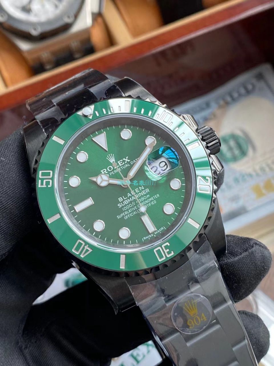 V6Factory2020年跨年力作～ Rolex BLAKEN 改装 copy customized  Submariner  Watches  / R707