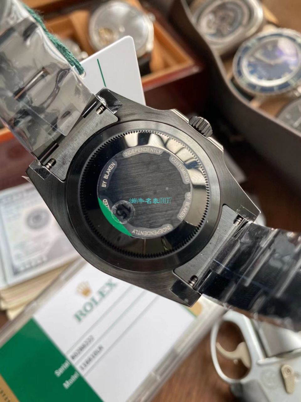 V6Factory2020年跨年力作～ Rolex BLAKEN 改装 copy customized  Submariner  Watches  / R707