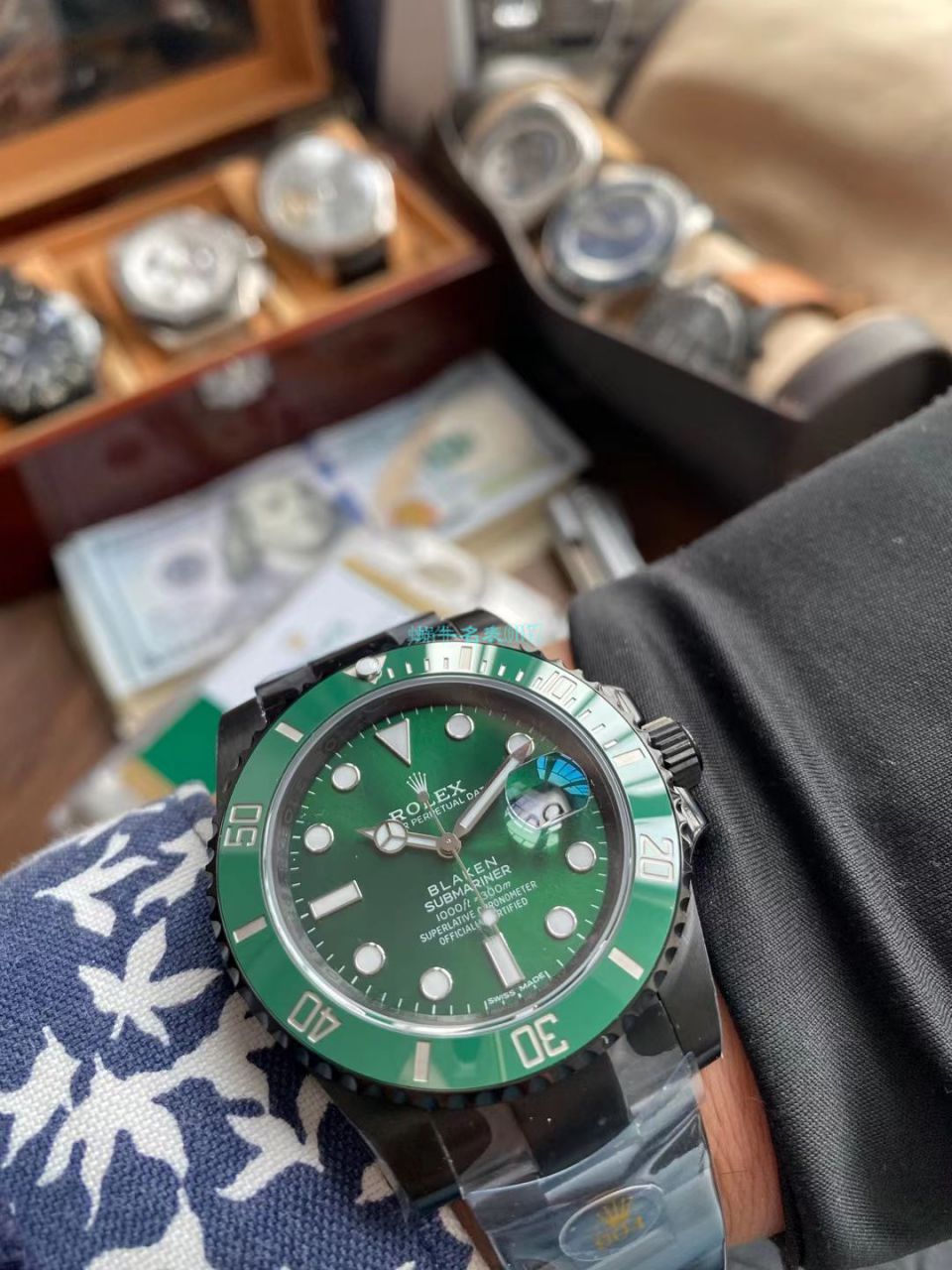 V6Factory2020年跨年力作～ Rolex BLAKEN 改装 copy customized  Submariner  Watches  / R707