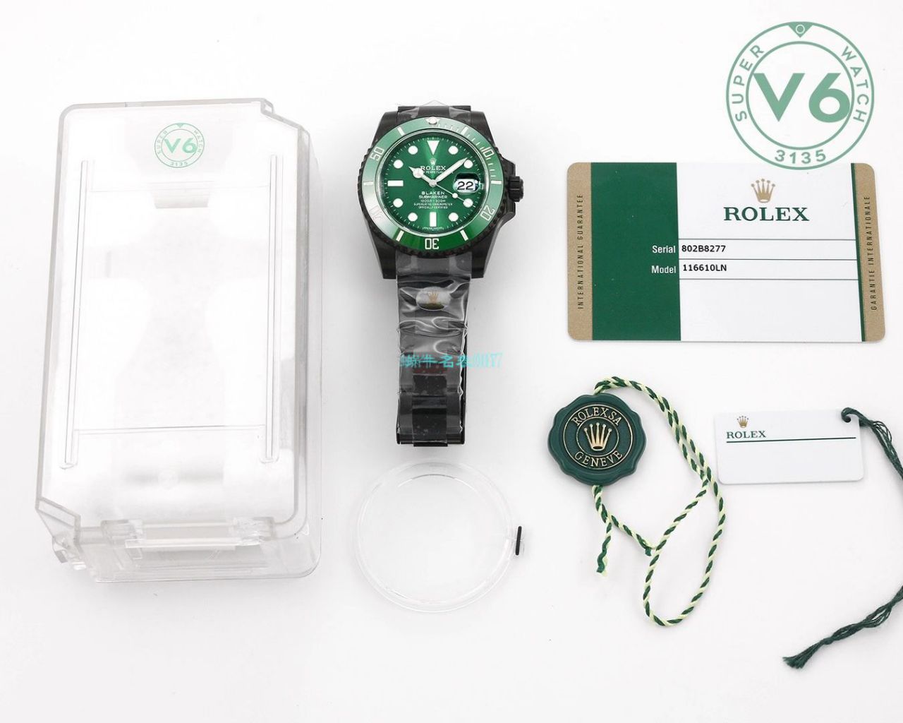 V6Factory2020年跨年力作～ Rolex BLAKEN 改装 copy customized  Submariner  Watches  / R707