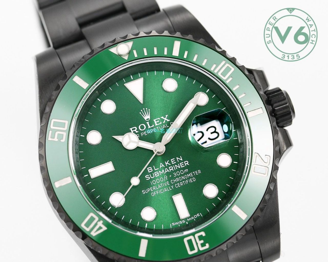 V6Factory2020年跨年力作～ Rolex BLAKEN 改装 copy customized  Submariner  Watches  / R707