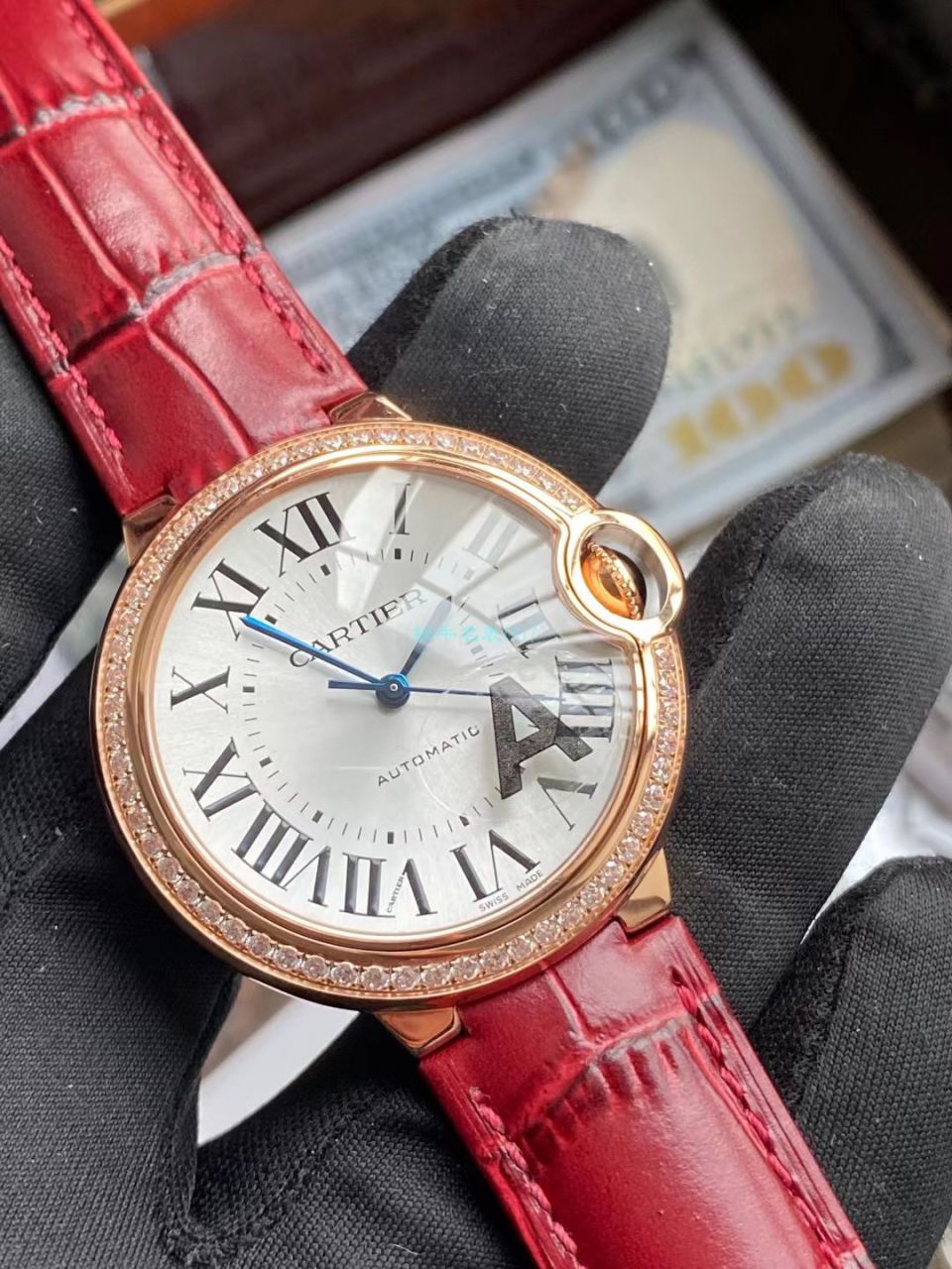 V6 Factory  Cartier  蓝气球女装36毫米 Perfect  High quality  Knockoff 女士WJBB0034 Watches  / K326