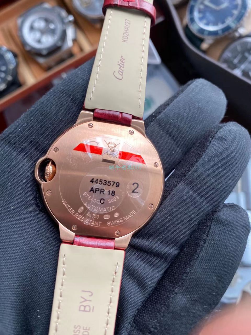 V6 Factory  Cartier  蓝气球女装36毫米 Perfect  High quality  Knockoff 女士WJBB0034 Watches  / K326
