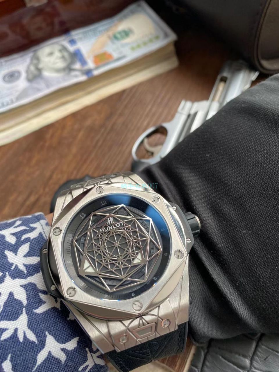 WWF Factory  High quality  Replica  hublot BIG BANG刺青系列415.NX.1112.VR.MXM16 wrist watches  / YB086