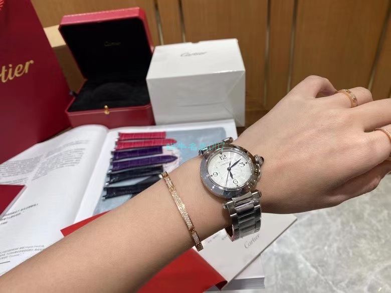 BV Factory  Cartier  帕莎 Perfect  top  Replica Copy 女士 Watches WSPA0013,WSPA0012 / K329