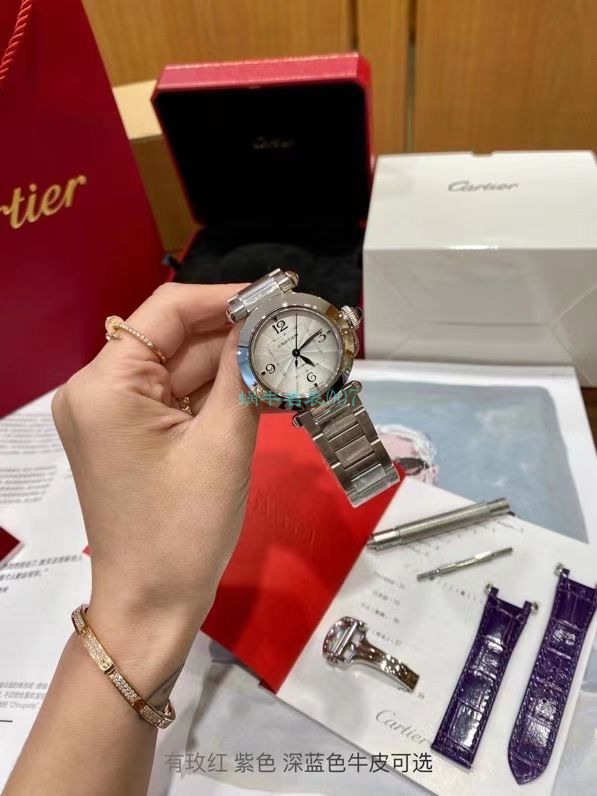 BV Factory  Cartier  帕莎 Perfect  top  Replica Copy 女士 Watches WSPA0013,WSPA0012 / K329