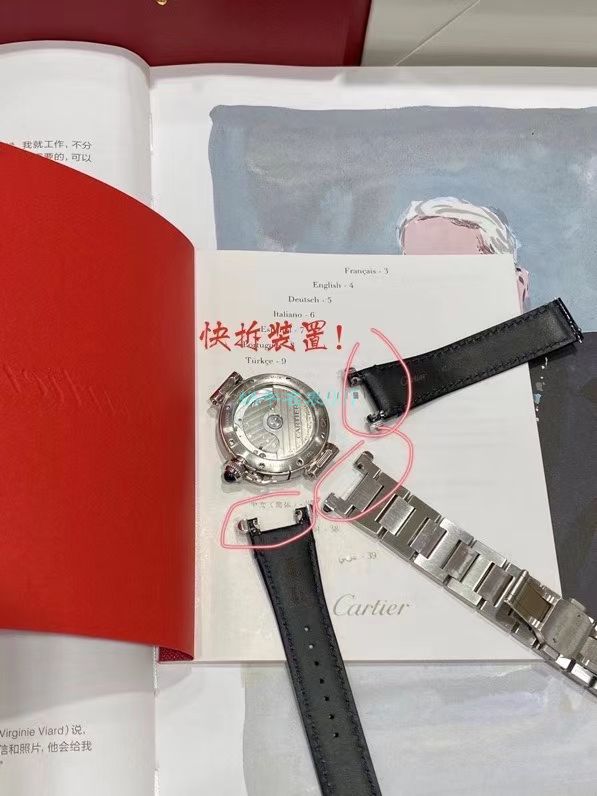 BV Factory  Cartier  帕莎 Perfect  top  Replica Copy 女士 Watches WSPA0013,WSPA0012 / K329