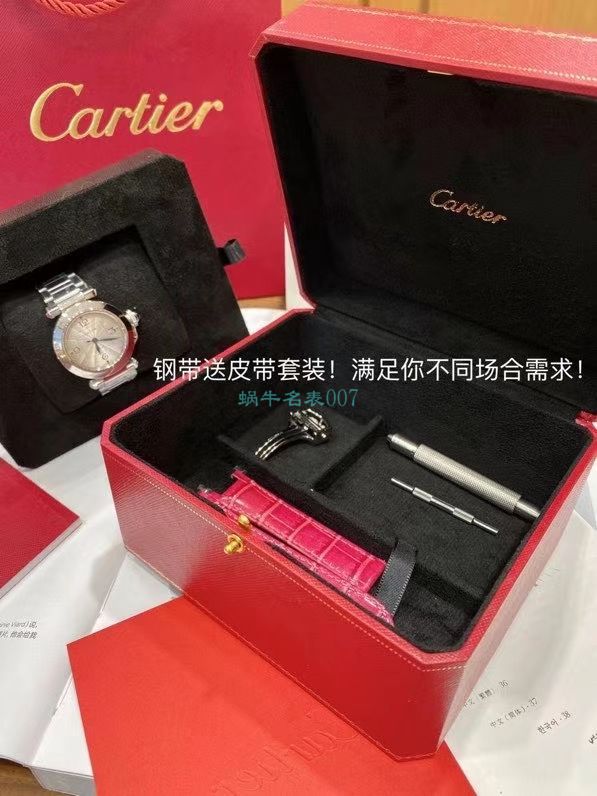 BV Factory  Cartier  帕莎 Perfect  top  Replica Copy 女士 Watches WSPA0013,WSPA0012 / K329