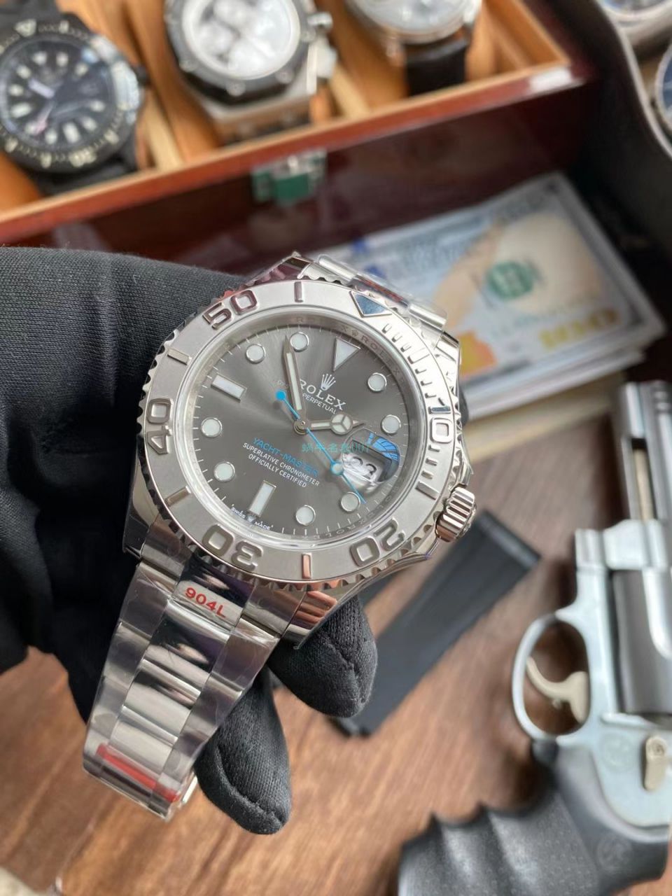 EW Factory  Rolex  Yacht-Master  High quality  Replica Watches m126622-0002 wrist watches  / R708