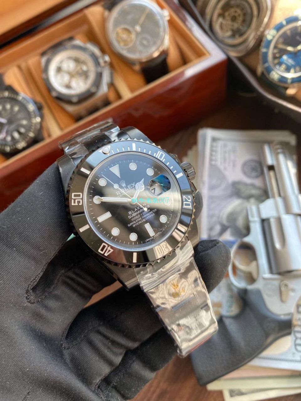 V6F Factory  Rolex BLAKEN-暗夜黑特别版116610LN改装表 / R710