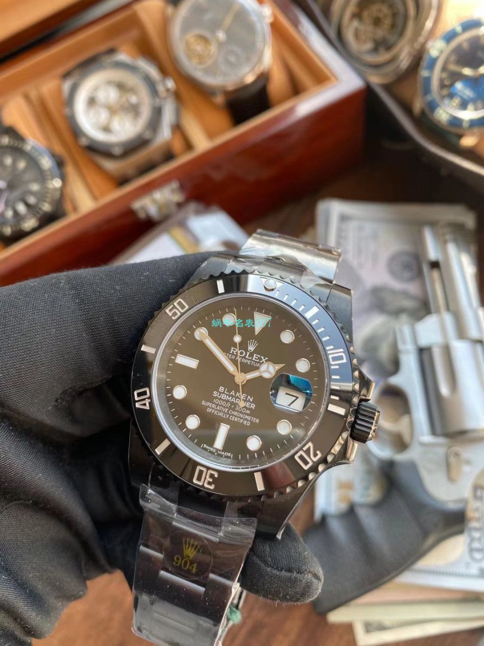 V6F Factory  Rolex BLAKEN-暗夜黑特别版116610LN改装表 / R710