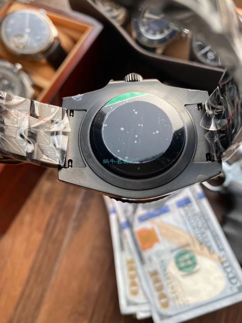LF Rolex TBLACK官方 copy customized 版REVENGE（米尔高斯复仇系列） GMT MASTER 小骷髅 / R713