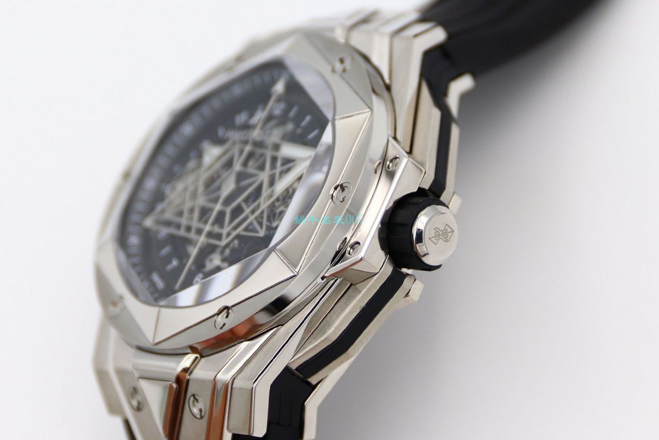 HB Factory  High quality  Replica Watches  hublot Big Bang Sang Bleu II 刺青二代418.OX.2001.RX.1604.MXM20 wrist watches  / YB117
