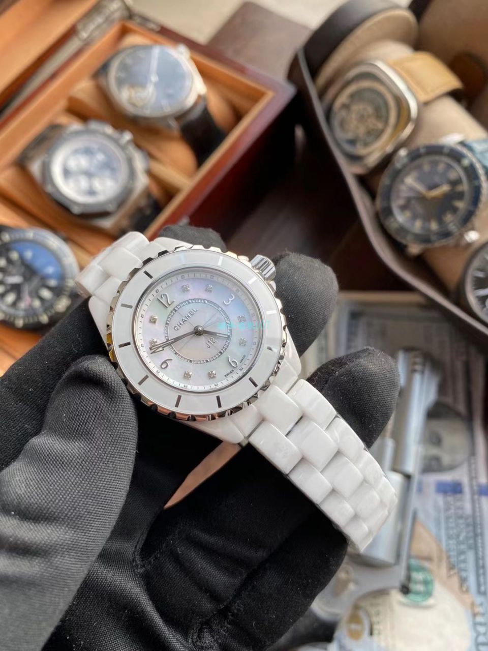 KOR最高版本香奈儿J12系列H2422 top  Replica Copy 女士 wrist watches  / XB068