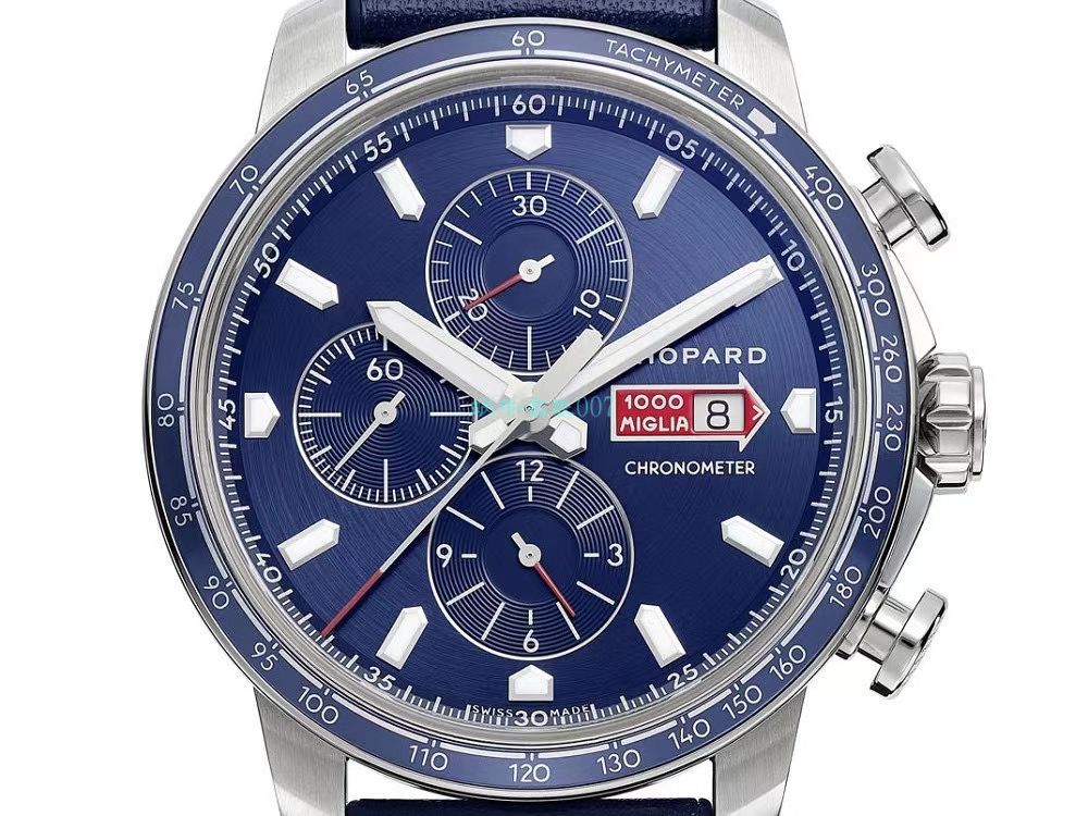 V7 Factory  Chopard MILLE MIGLIA GTS AZZURRO  top  Replica Copy 168571-3007蓝色古董赛车主题 wrist watches  / XB080