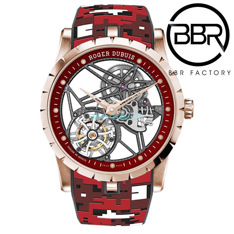 BBR Factory 罗杰杜彼1比1 Replica  Tourbillon  Watches 彩色旋风RDDBEX0938，RDDBEX0939，RDDBEX0393，RDDBEX0940 / LJ093