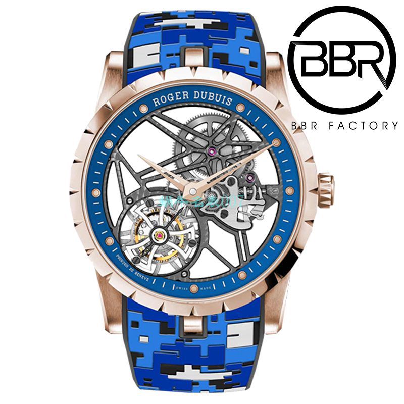 BBR Factory 罗杰杜彼1比1 Replica  Tourbillon  Watches 彩色旋风RDDBEX0938，RDDBEX0939，RDDBEX0393，RDDBEX0940 / LJ093