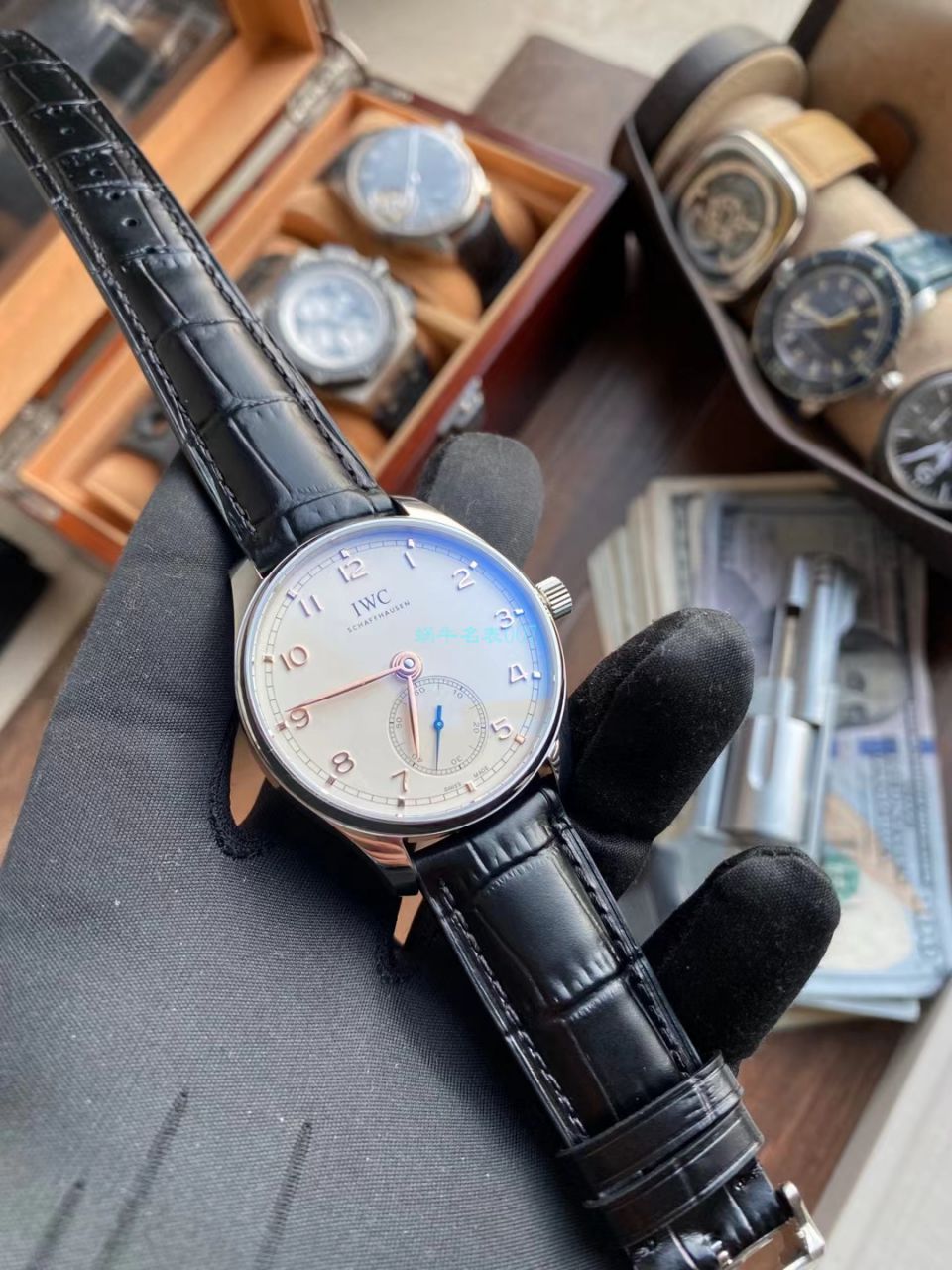 YL Factory  IWC 表葡萄牙小三针系列IW358303 High quality  Knockoff 1比1 Watches  / WG611