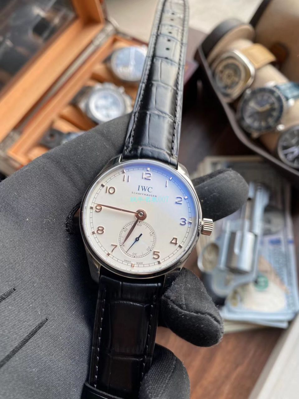 YL Factory  IWC 表葡萄牙小三针系列IW358303 High quality  Knockoff 1比1 Watches  / WG611