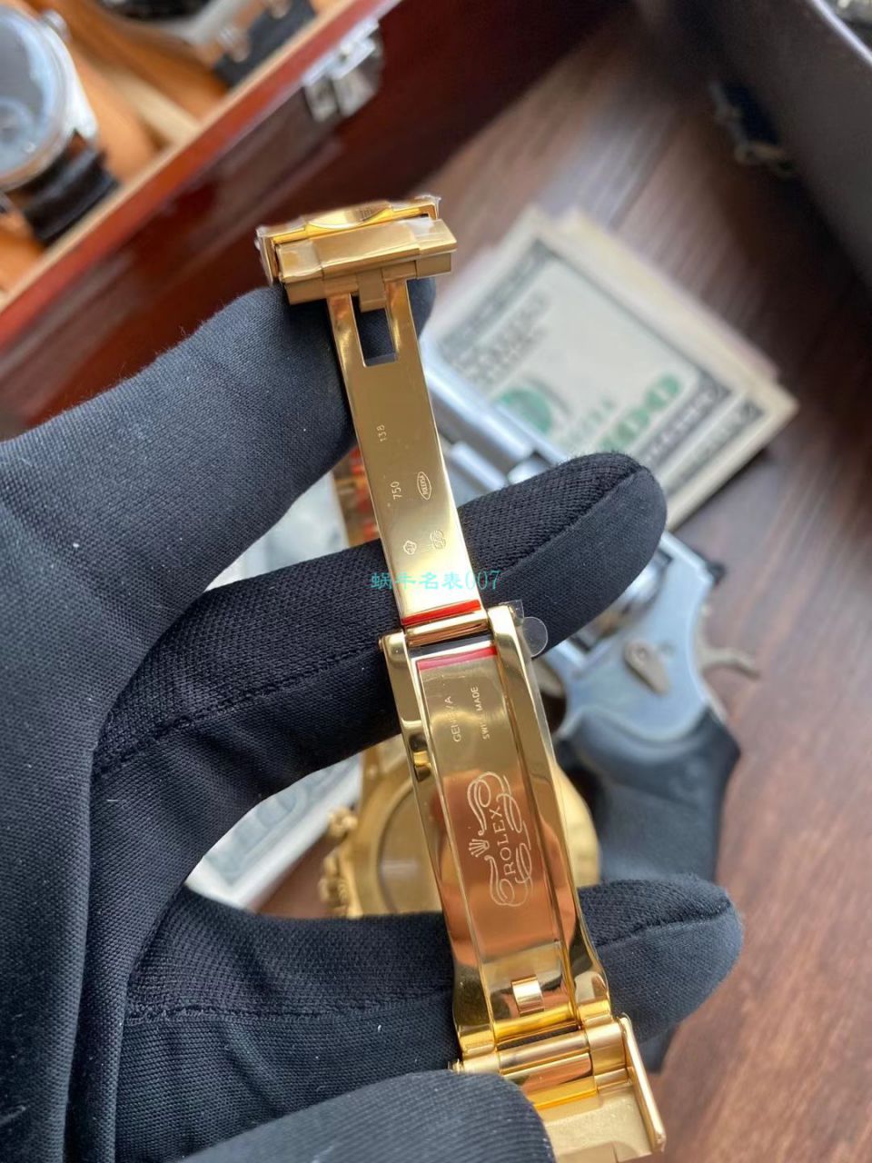 N Factory  Rolex 4130 Ditongna 1比1 Replica Watches 全金钻面m116508-0006 wrist watches  / R730