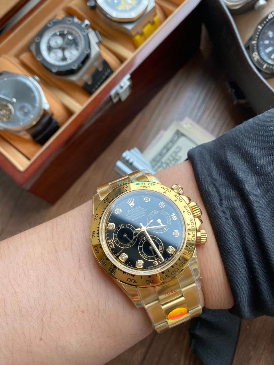 N Factory  Rolex 4130 Ditongna 1比1 Replica Watches 全金钻面m116508-0006 wrist watches  / R730