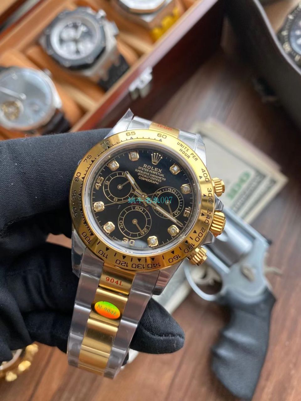 【 Video analysis 】N Factory  Rolex 超级4130 Ditongna 钻钉m116508-0006、m116503-0008 wrist watches  / R728