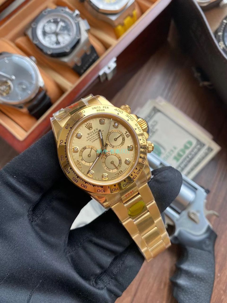  Video analysis N Factory  Rolex 超级4130 Ditongna 全金钻面 High quality  Replica Watches m116508-0008 wrist watches  / R729
