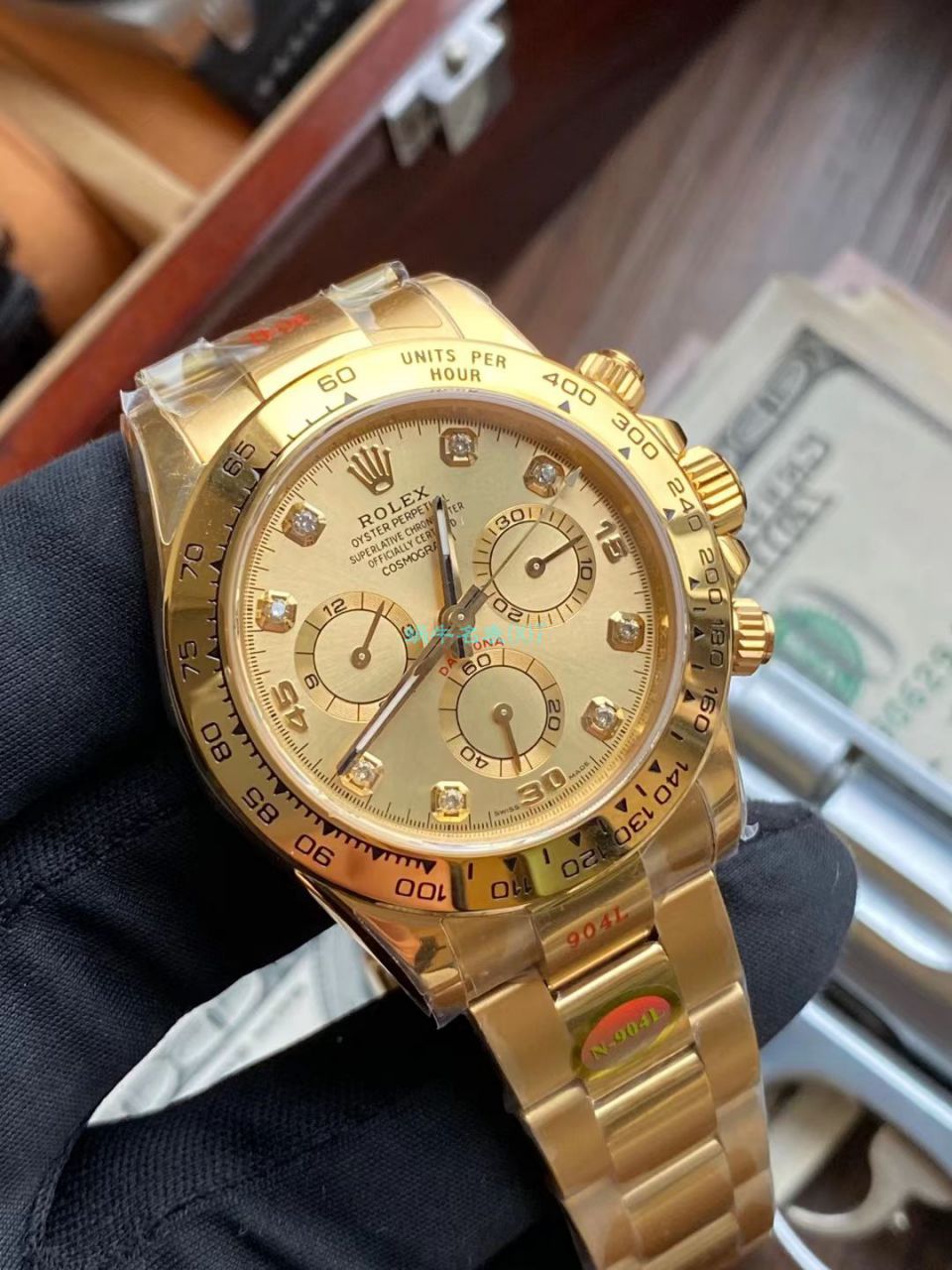  Video analysis N Factory  Rolex 超级4130 Ditongna 全金钻面 High quality  Replica Watches m116508-0008 wrist watches  / R729