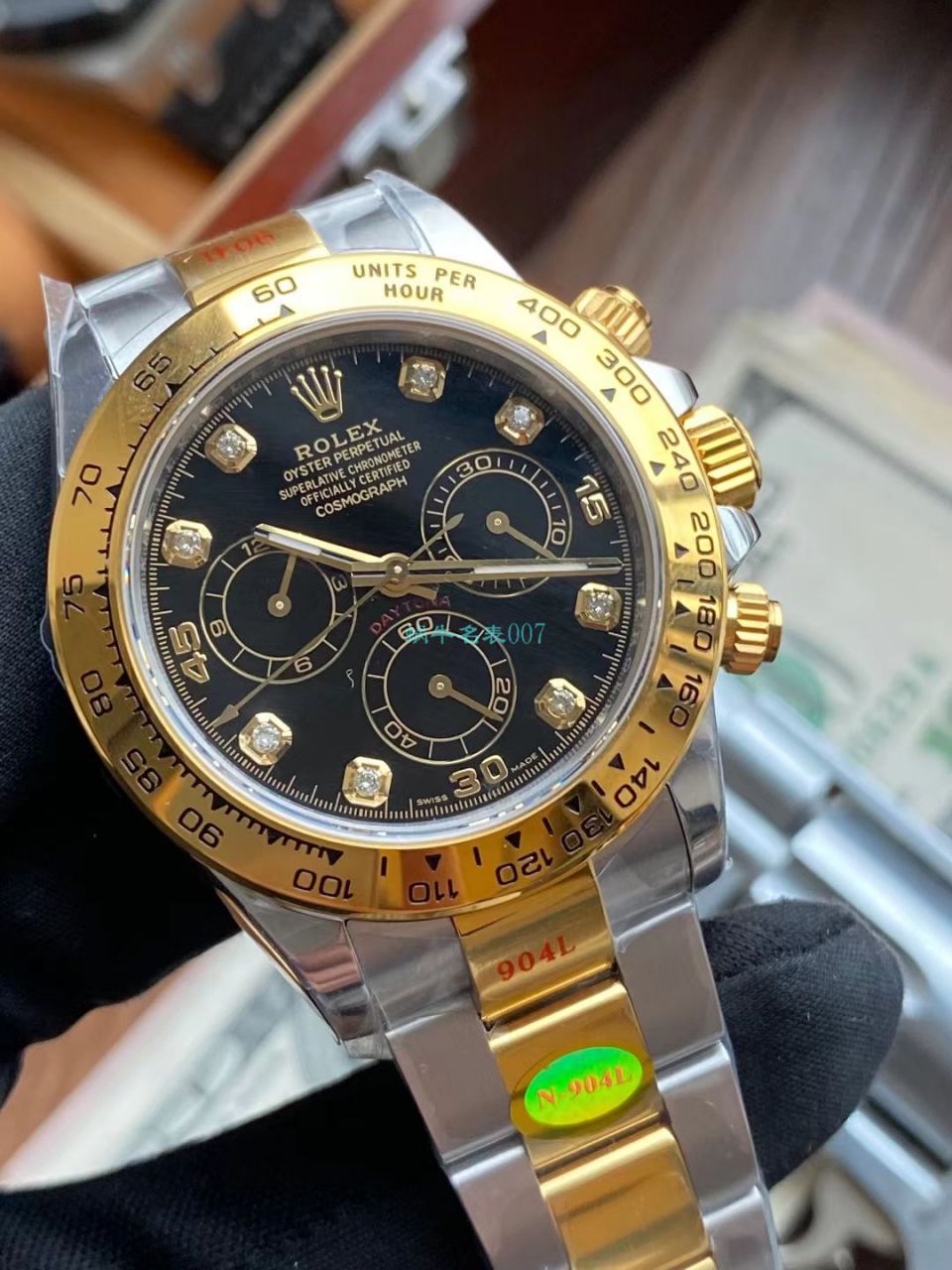  Video analysis N Factory  Rolex 超级4130 Ditongna 全金钻面 High quality  Replica Watches m116508-0008 wrist watches  / R729
