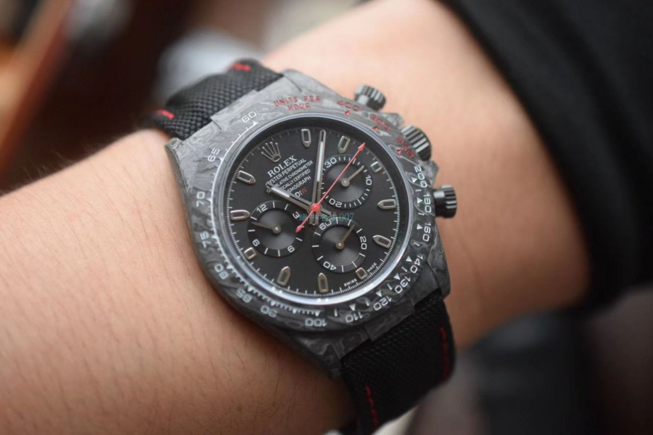  Video analysis N Factory 4130超级 carbon fiber  Ditongna DIW团队 copy customized  Rolex  Ditongna  wrist watches  / R726