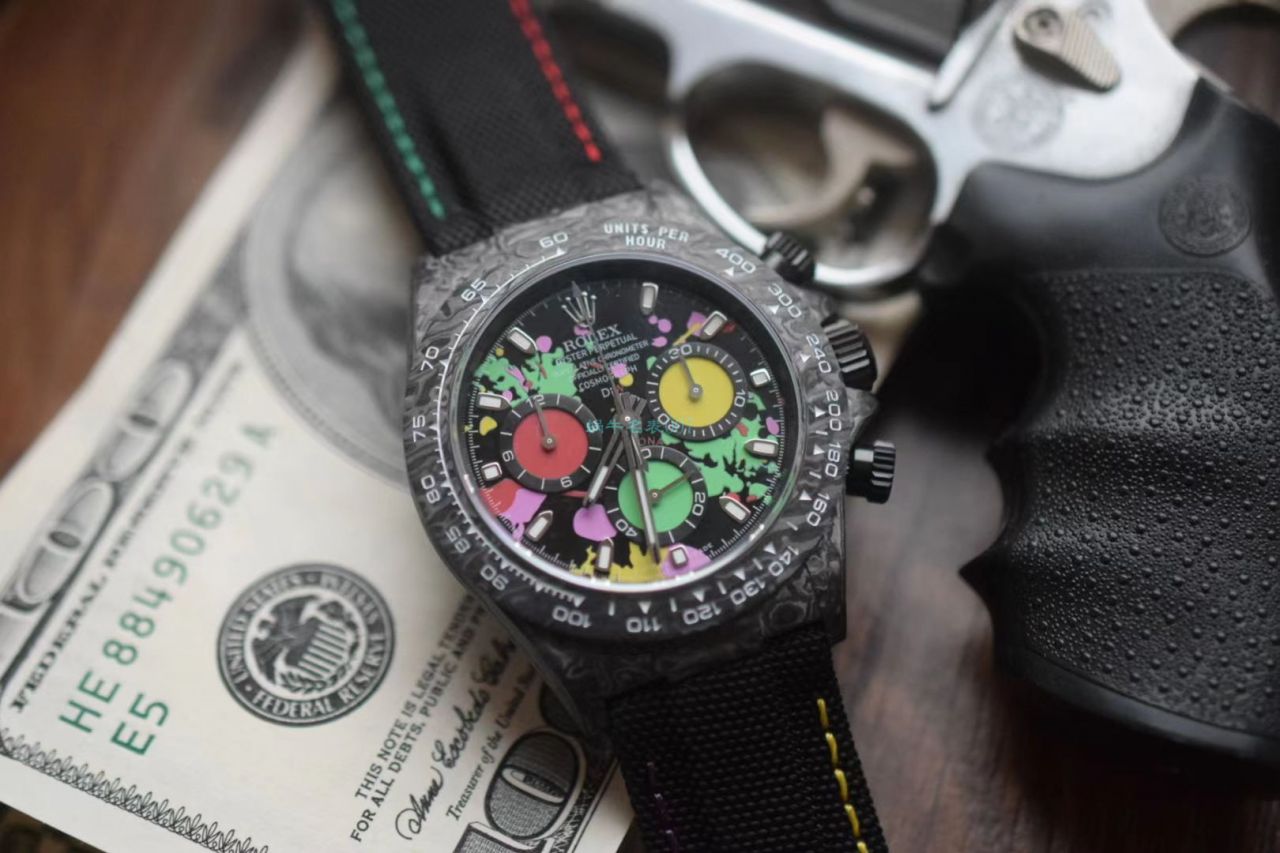 Video analysis N Factory 4130超级 carbon fiber  Ditongna DIW团队 copy customized  Rolex  Ditongna  wrist watches  / R726