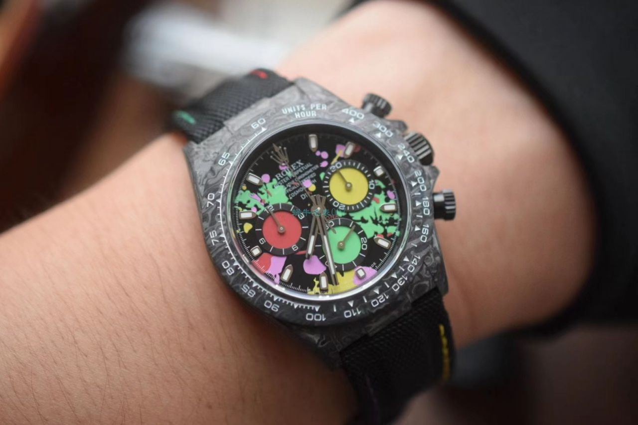  Video analysis N Factory 4130超级 carbon fiber  Ditongna DIW团队 copy customized  Rolex  Ditongna  wrist watches  / R726