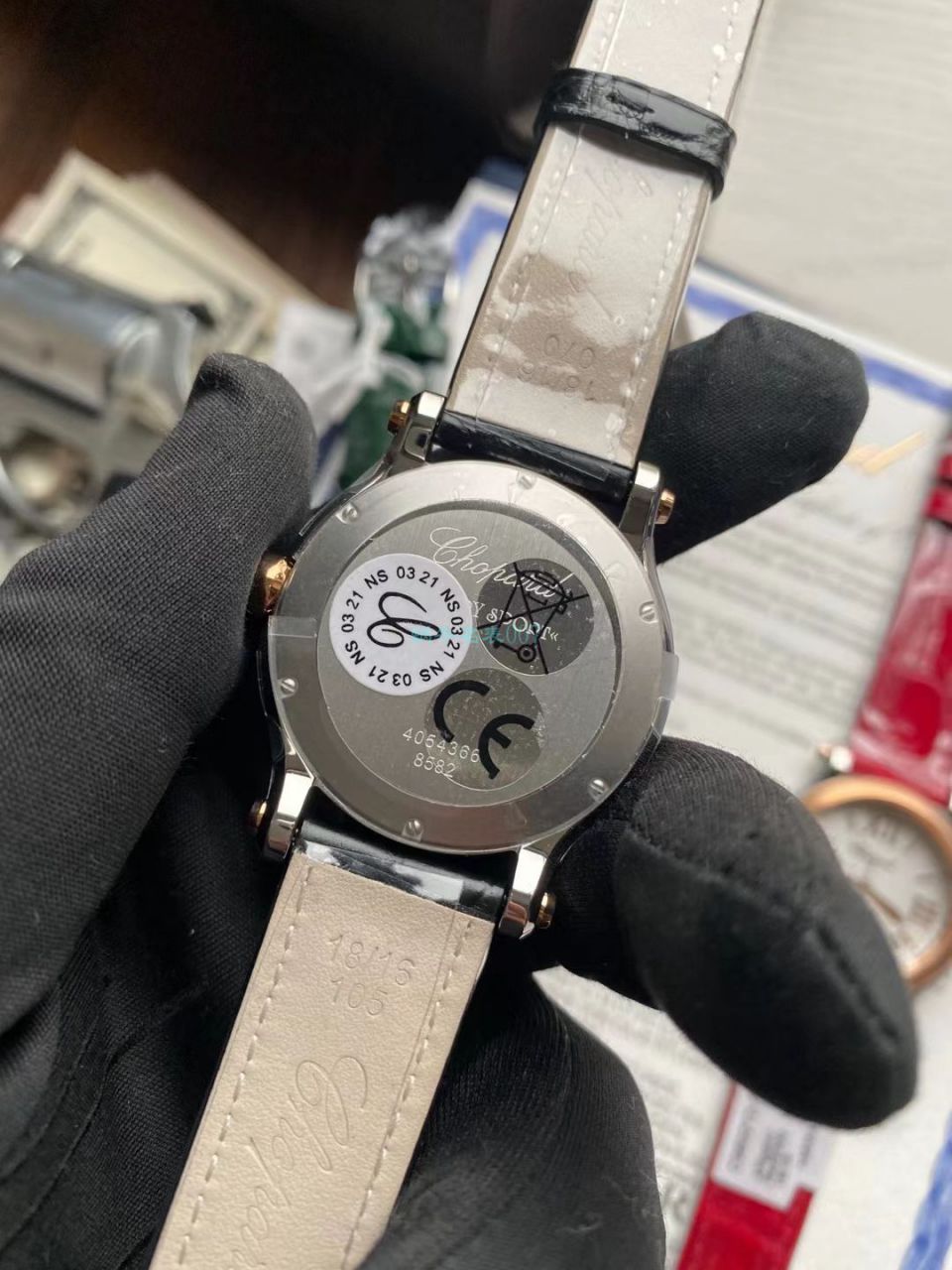 YF Factory  Chopard  top  Replica Copy haopy sprot精品女表女士36毫米石英 / XB081