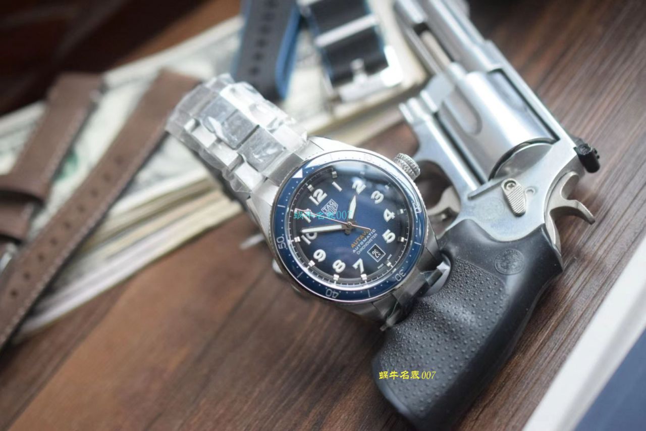 KOR Factory  TAG Heuer  High quality  Replica Watches  AUTAVIA系列WBE5114.EB0173 wrist watches  / TG116