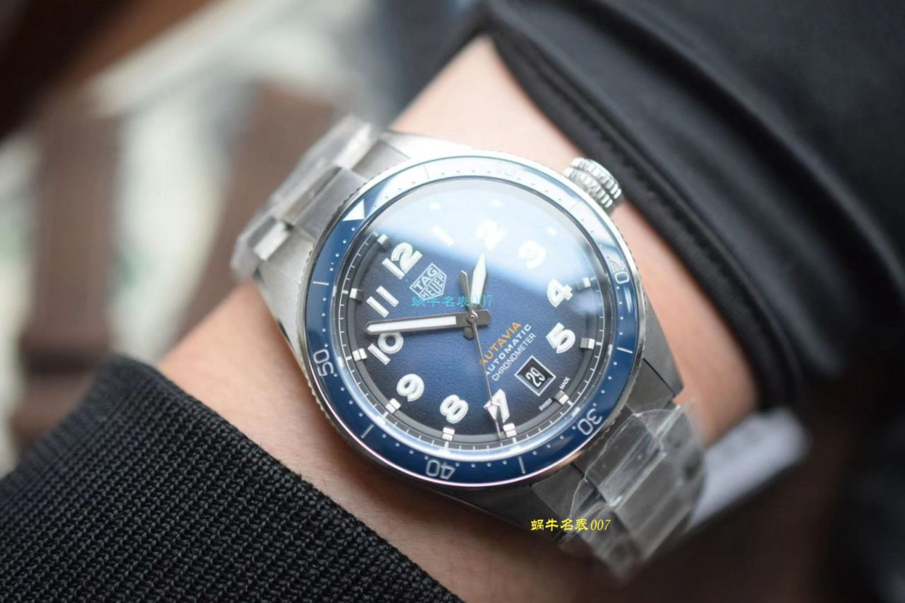 KOR Factory  TAG Heuer  High quality  Replica Watches  AUTAVIA系列WBE5114.EB0173 wrist watches  / TG116