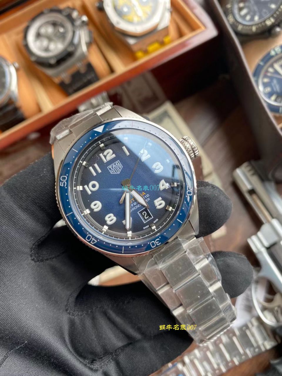 KOR Factory  TAG Heuer  top  Replica Watches TAG HEUER AUTAVIA系列WBE5115.FC8267 wrist watches  / TG113
