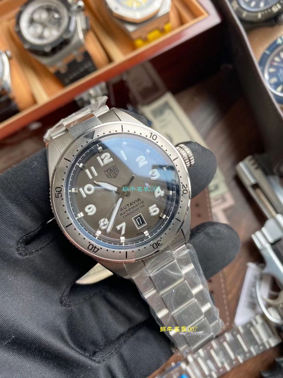 KOR Factory  TAG Heuer  top  Replica Watches TAG HEUER AUTAVIA系列WBE5115.FC8267 wrist watches  / TG113