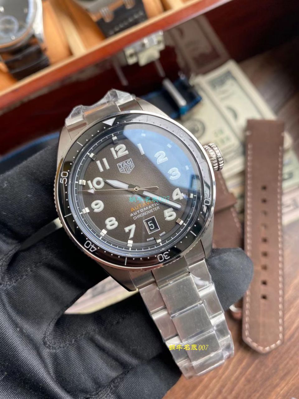 KOR Factory  TAG Heuer  top  Replica Watches TAG HEUER AUTAVIA系列WBE5115.FC8267 wrist watches  / TG113