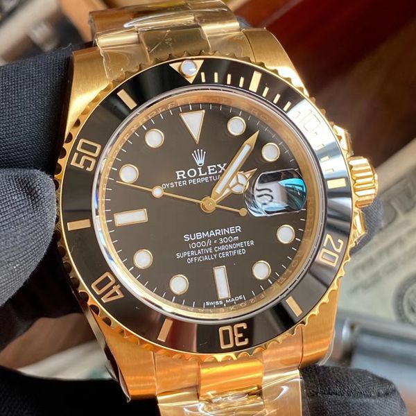 VS Factory  Rolex  Submariner 全金 Submariner  High quality  Replica Watches 116618LN-97208 Watches 