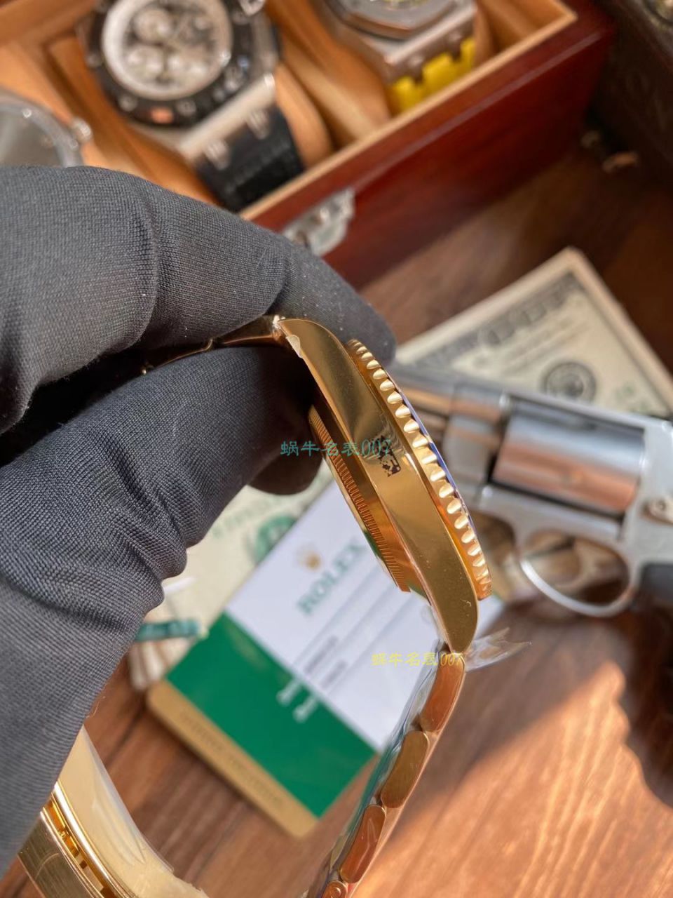 VS Factory  Rolex  Submariner  top  Replica Copy 全金蓝水鬼m116618lb-0003 wrist watches  / R737