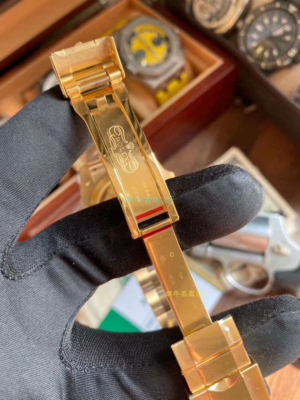 VS Factory  Rolex  Submariner  top  Replica Copy 全金蓝水鬼m116618lb-0003 wrist watches  / R737