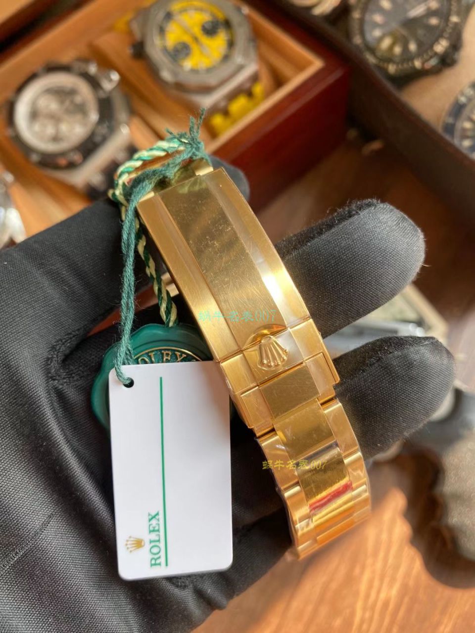 VS Factory  Rolex  Submariner  top  Replica Copy 全金蓝水鬼m116618lb-0003 wrist watches  / R737